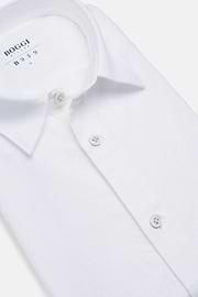 Camisa de Algodão Oxford Branca Regular Fit, White, hi-res