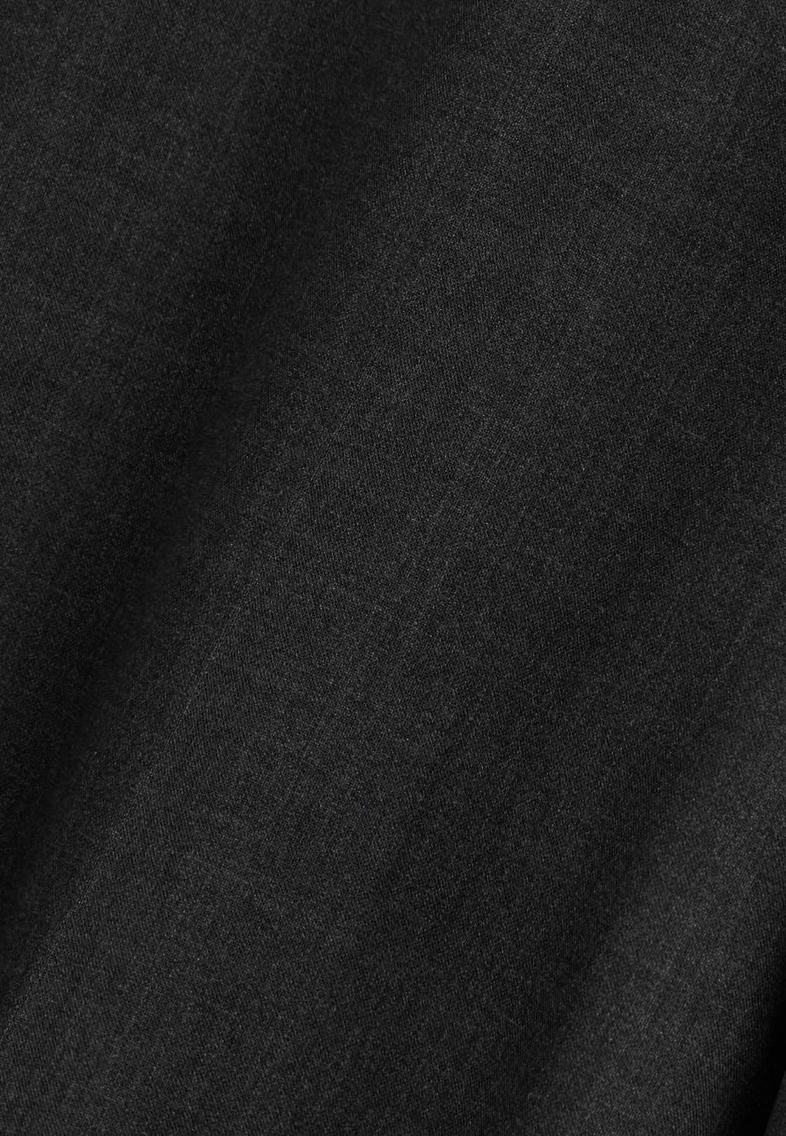 Washable Wool Stretch Trousers, Charcoal, hi-res, 4