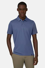 Polo En Interlock, Indigo, thumb, 1