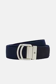 Elastischer Stoffgürtel, Navy blau, hi-res