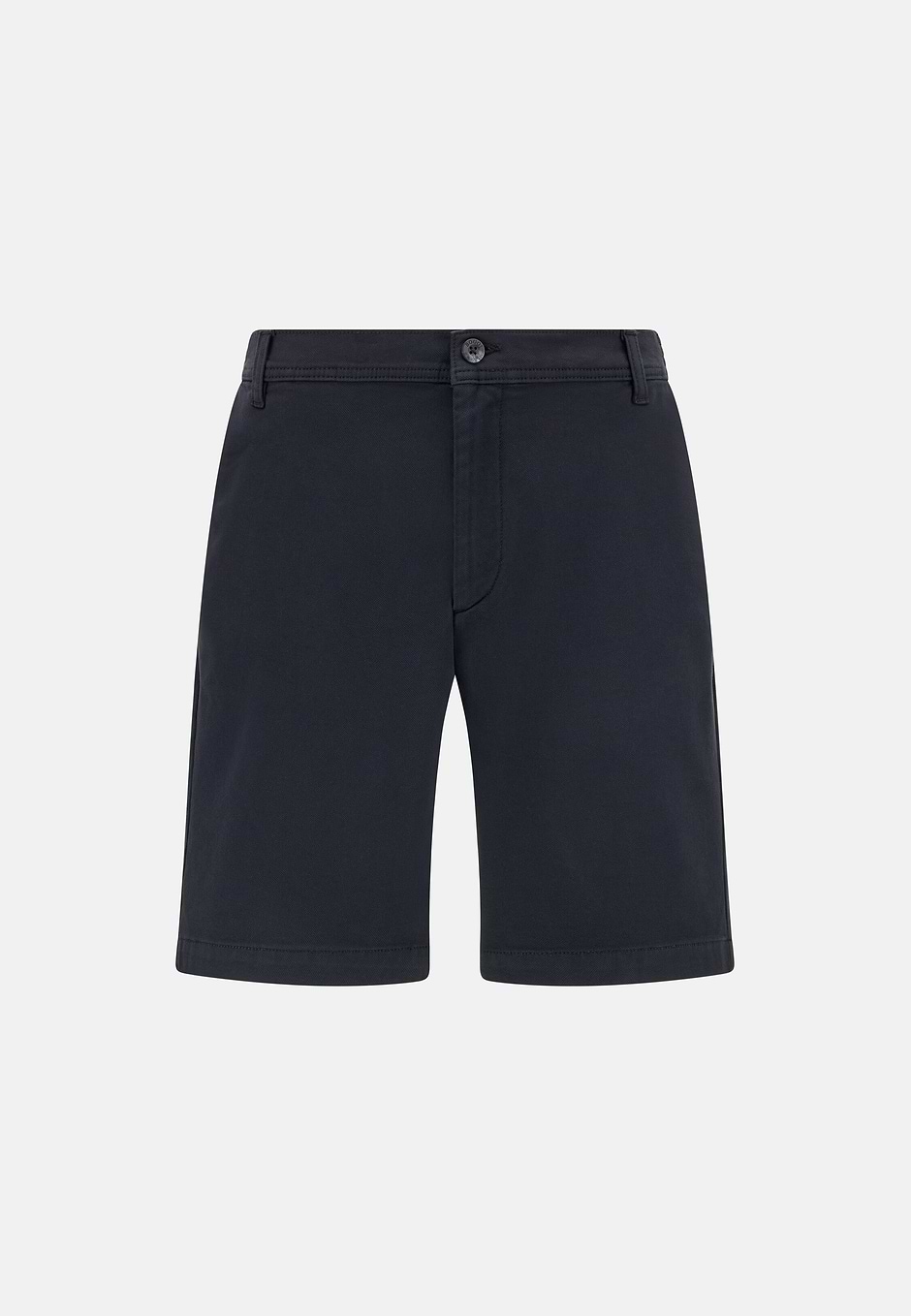 Bermudas in Stretch Cotton, Navy blue, hi-res