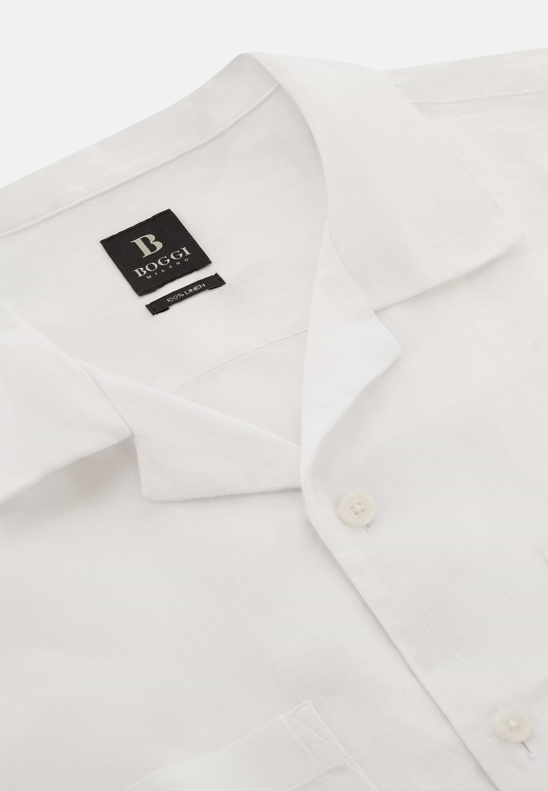 Hemd Aus Leinen Regular Fit, Weiß, hi-res, 5