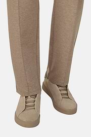 Essence Suede Trainers, Taupe, thumb, 2