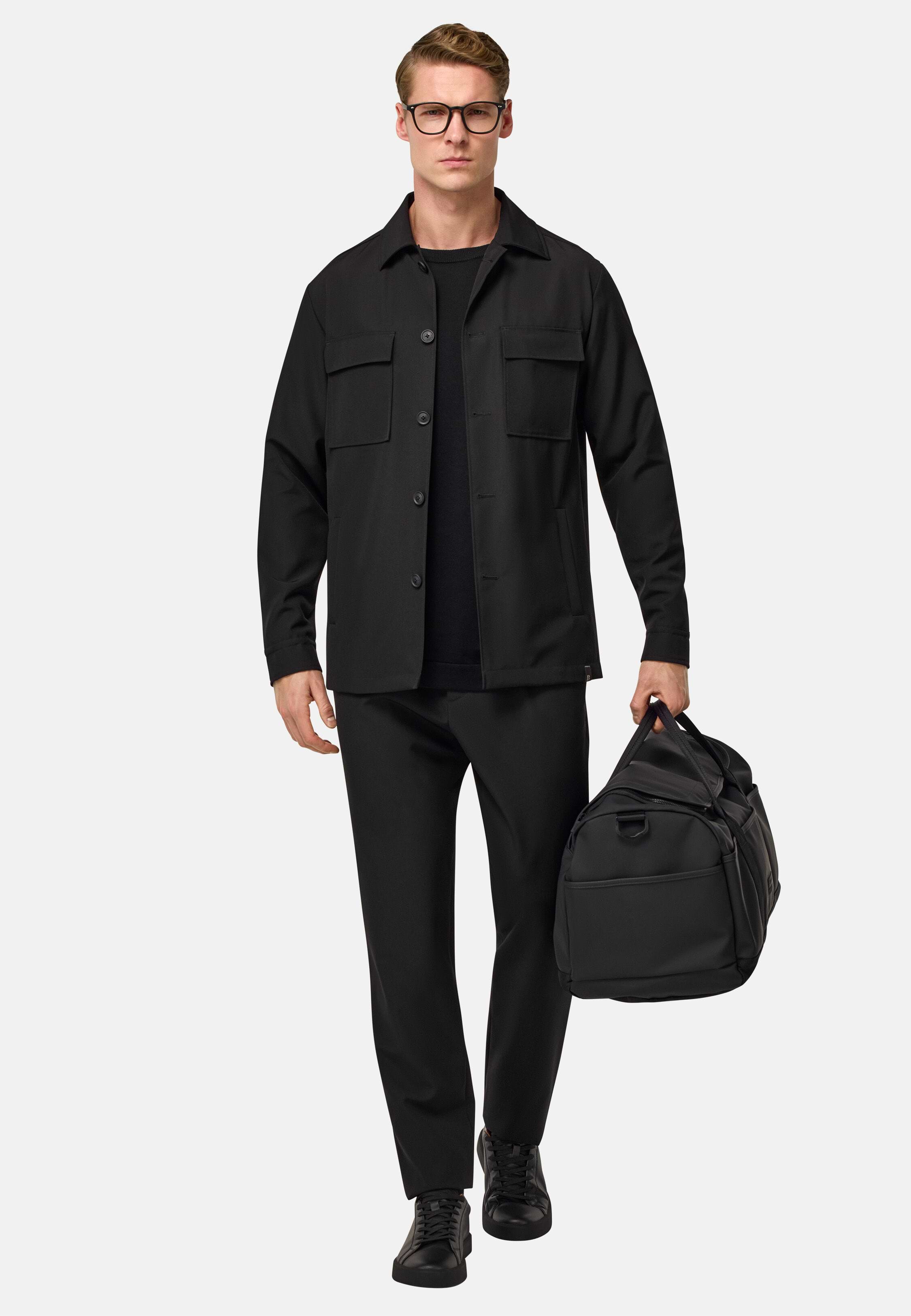 Men's Link Wool Shirt Jacket | Boggi Milano