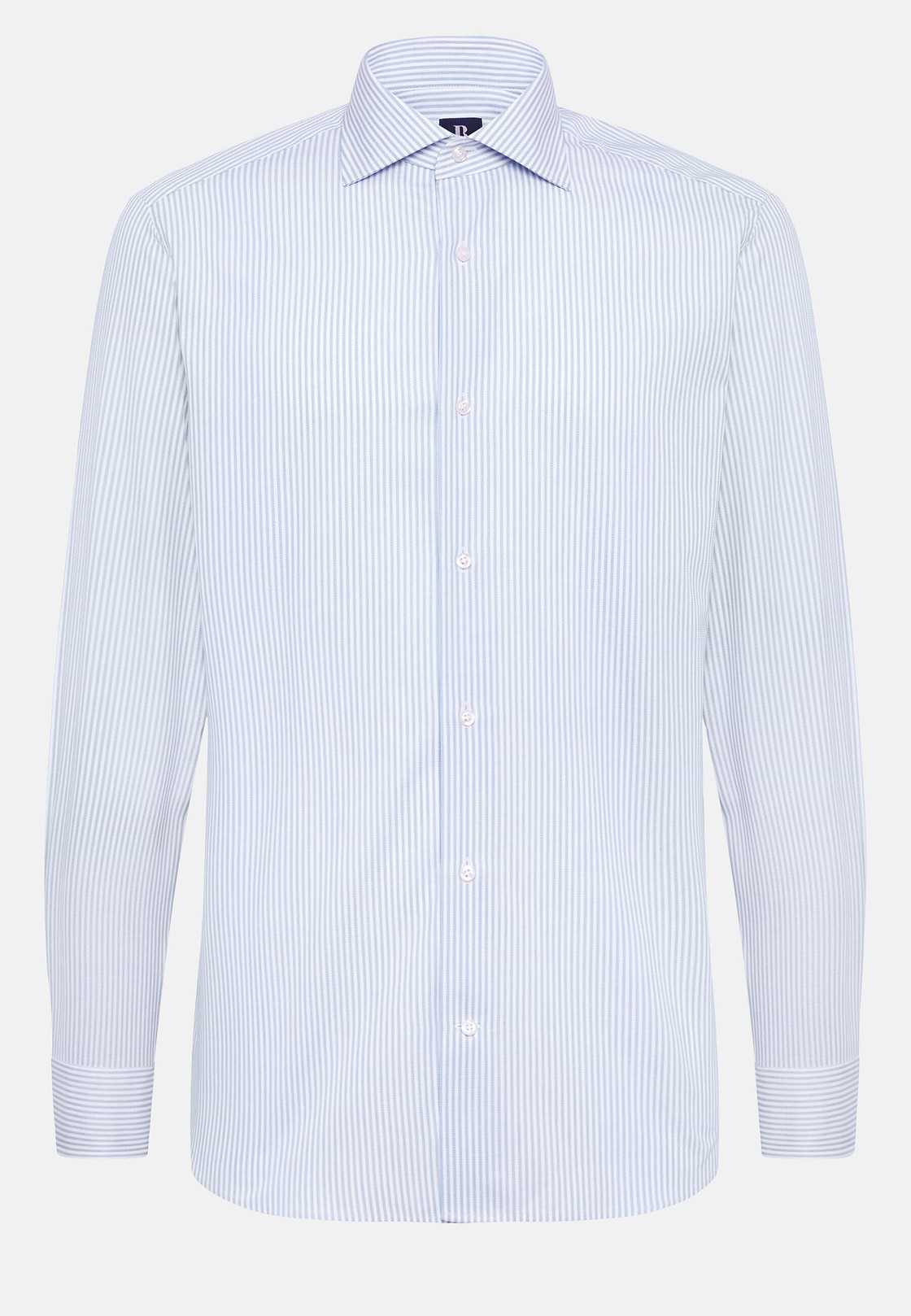 Striped Dobby Windsor Collar Shirt Slim, Light Blue, hi-res