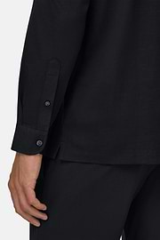 Ls Pima Cotton Polo, Black, thumb, 3
