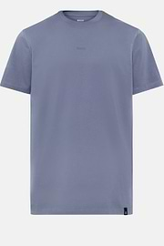 T-shirt En Coton Supima Extensible, Indigo, hi-res