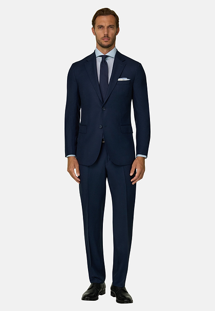 Jacke Birdseye aus Wolle, Bluette, hi-res