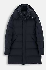 Parka Goose Down B Tech, Navy blue, thumb, 6