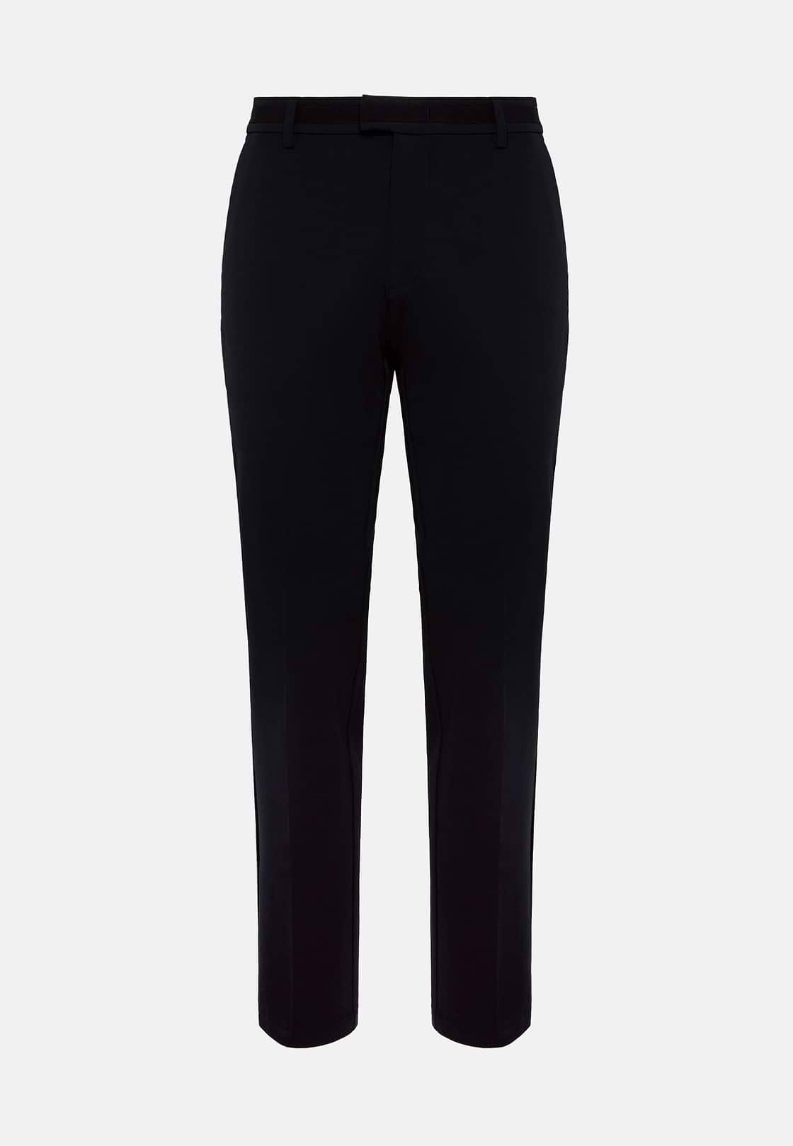 B-Tech Stretch Nylon Trousers, Black, hi-res