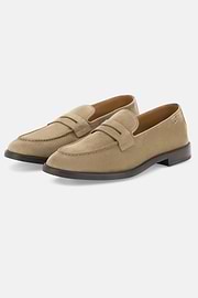 Suede Loafers, Beige, thumb, 3