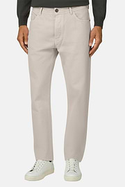 Jeans aus Stretchgewebe Denim, Sand, thumb, 1