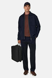 Hemdjacke WOOLTECH, Navy blau, thumb, 2