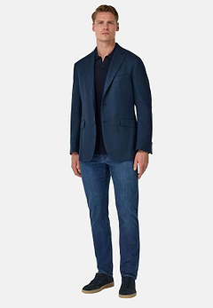 Veste En Laine Soie Et Lin
