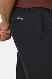 Pantalon en Tissu Technique B Tech, Noir, thumb, 3
