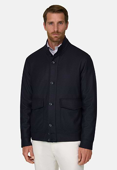 Bomber in Wool