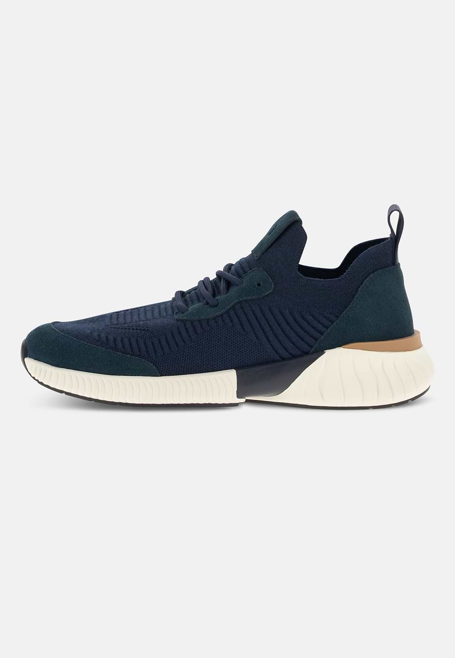 Willow Trainers in Wool Blend, Navy blue, hi-res