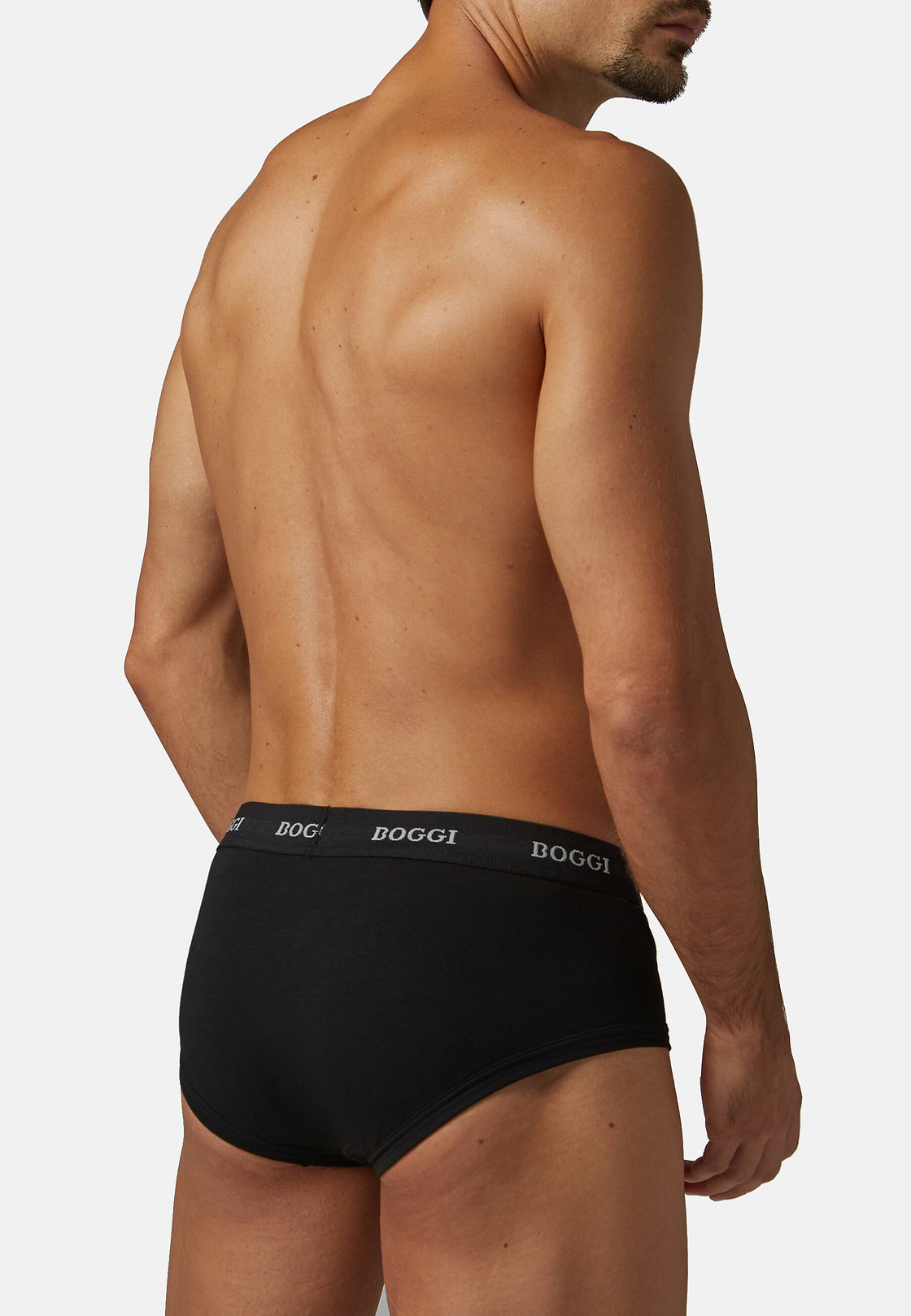 Slip Aus Elastischem Baumwolljersey., Schwarz, hi-res