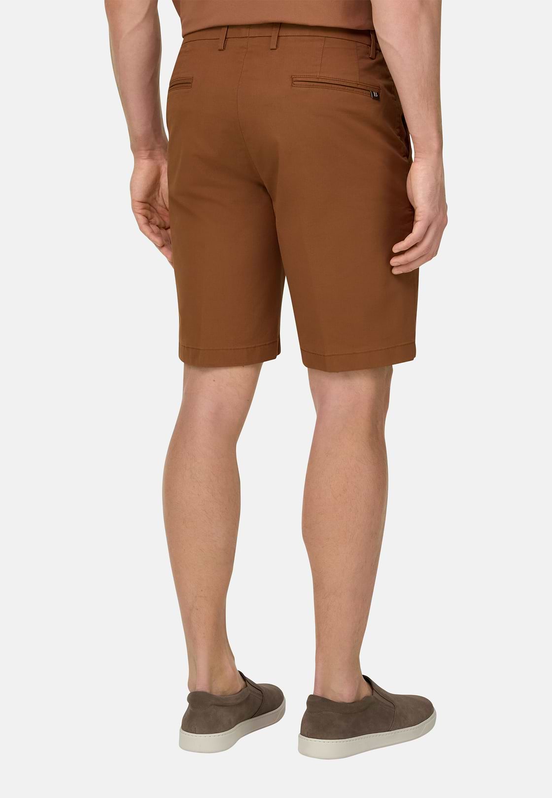 Bermudahose Aus Elastischem Nylon, Orange, hi-res, 3
