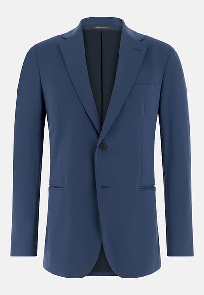 B-Tech Stretch Nylon Jacket, Air-blue, hi-res