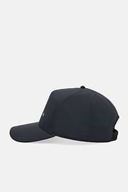Basecap Aus Technischem Gewebe, Schwarz, hi-res