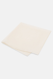 Linen Pocket Square, White, thumb, 1
