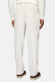 Velvet Trousers, Cream, hi-res