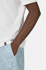 Polo Shirt In Stretch Supima Cotton, White, hi-res