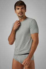 Stretch Cotton Jersey T-shirt, , thumb, 1