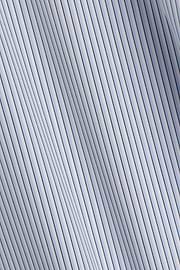 Shirt Striped Poplin Regular Fit, Light Blue, thumb, 5