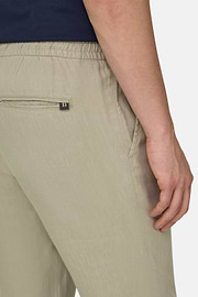 Linen Coulisse Pants, , thumb, 4