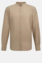 Regular Fit Tencel Linen Shirt, Sand, hi-res