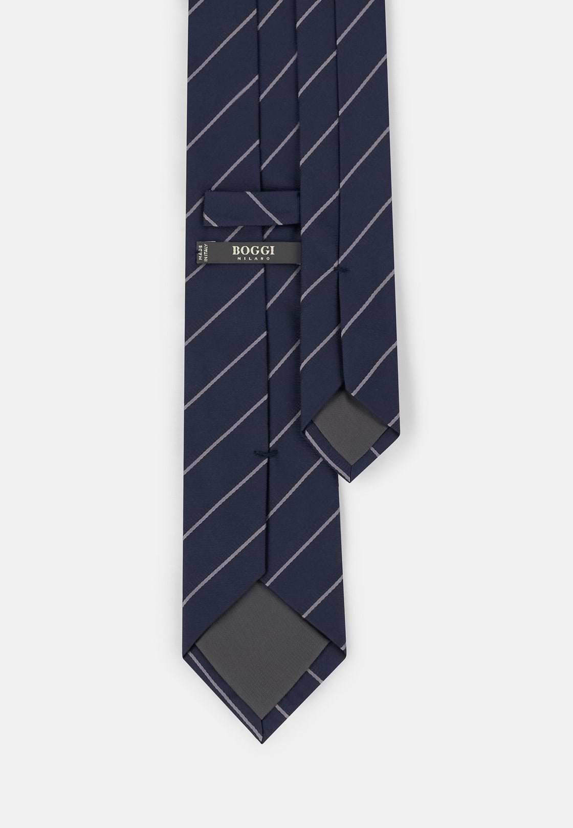 Das Regimental Streep van Zijde, Navy blue, hi-res, 3