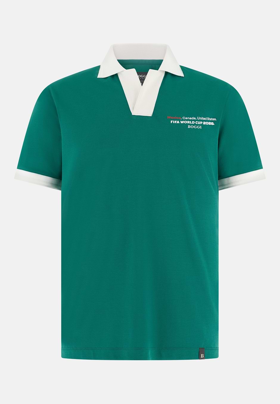 FIFA World Cup 2026 Host Nations Polo In Cool Jade Piqué, Green, hi-res