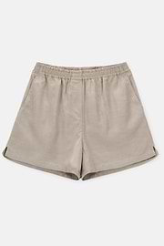 Bermudas Aus Satin, Sand, thumb, 1