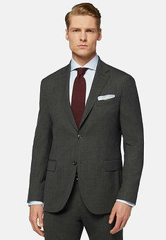 Jacket In Pure Wool Travel