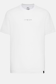 High-Performance Piqué Polo T-Shirt, White, hi-res