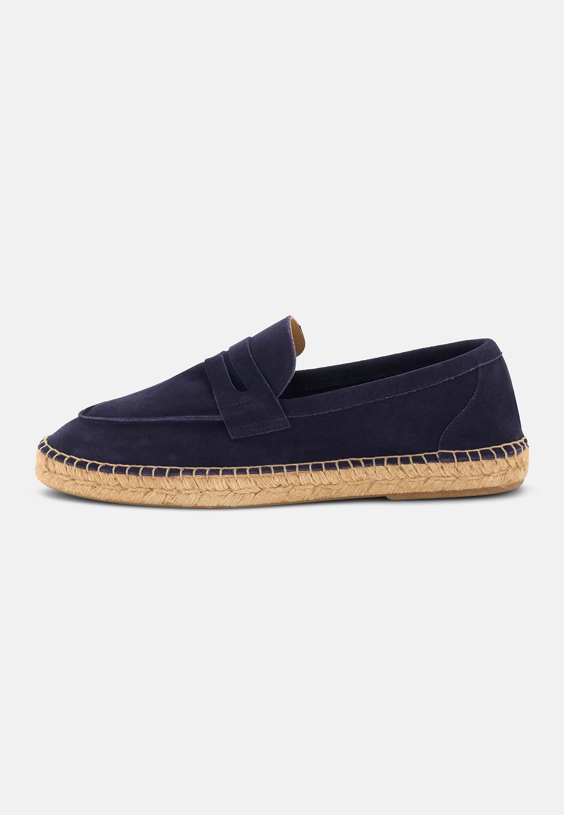 Espadrilles Tellin Aus Wildleder, Navy blau, hi-res, 1