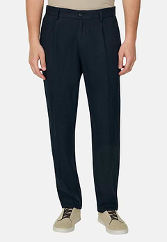 Solid Linen Pince Pants