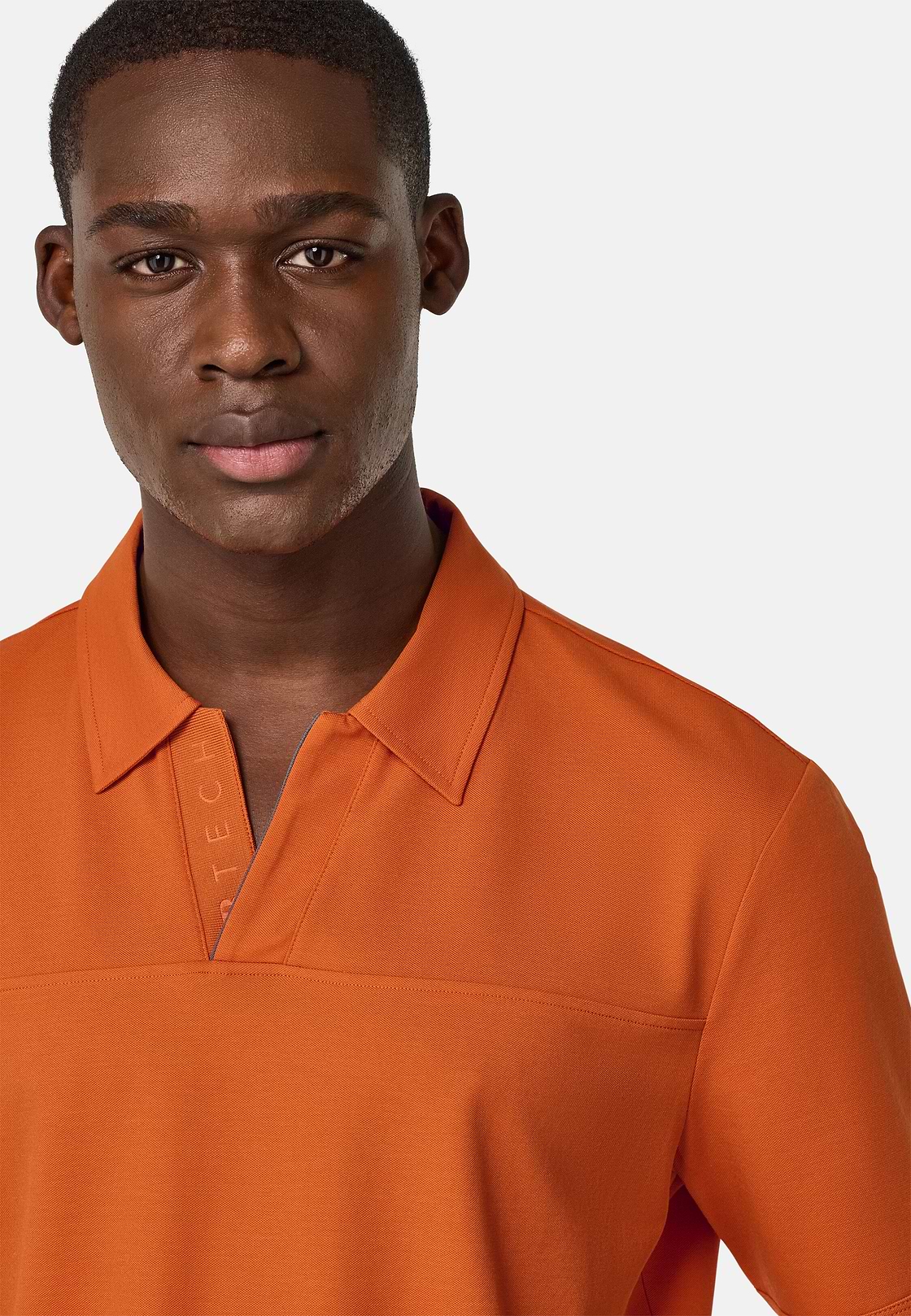 Pikee-Polo Cool Jade-Fresh, Orange, hi-res