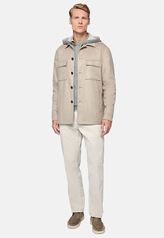 Link Shirt Jacket in Pure Cashmere