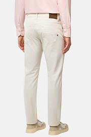 Jean En Coton Extensible, Sable, hi-res