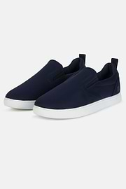 Slip On Aus Technischem Gewebe In Navyblau, Navy blau, hi-res