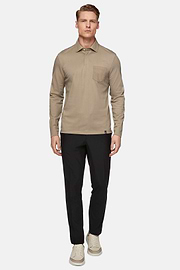 Hochwertiges Piqué-Poloshirt, Beige, hi-res