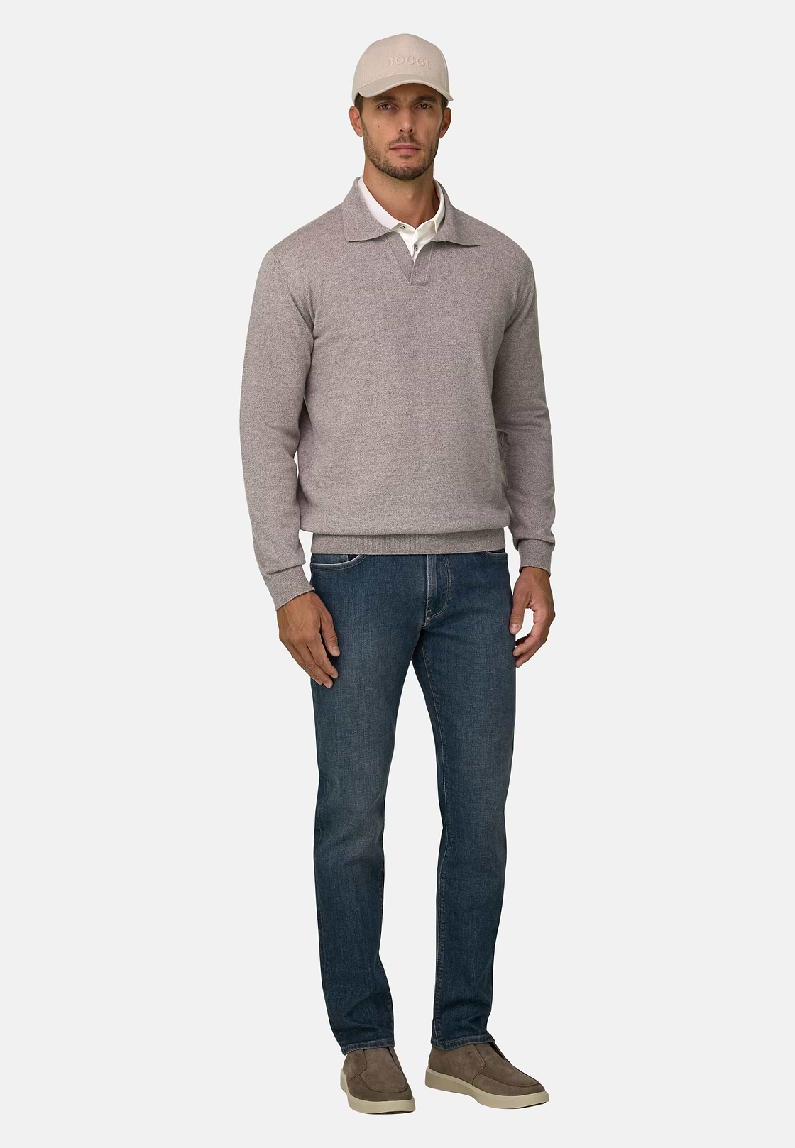 Jeans in Stretch Denim Blue, Medium Blue, hi-res, 2