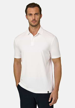 Polo aus Stretchgewebe Supima-Baumwolljersey