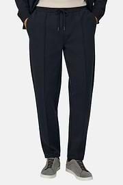 Trousers in Scuba, Navy blue, thumb, 1