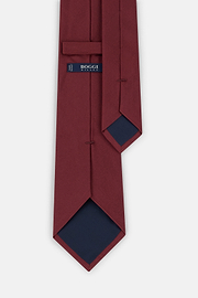 Silk Tie, Burgundy, thumb, 3