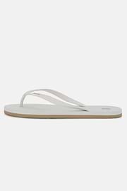Tongs En Caoutchouc, Blanc, hi-res