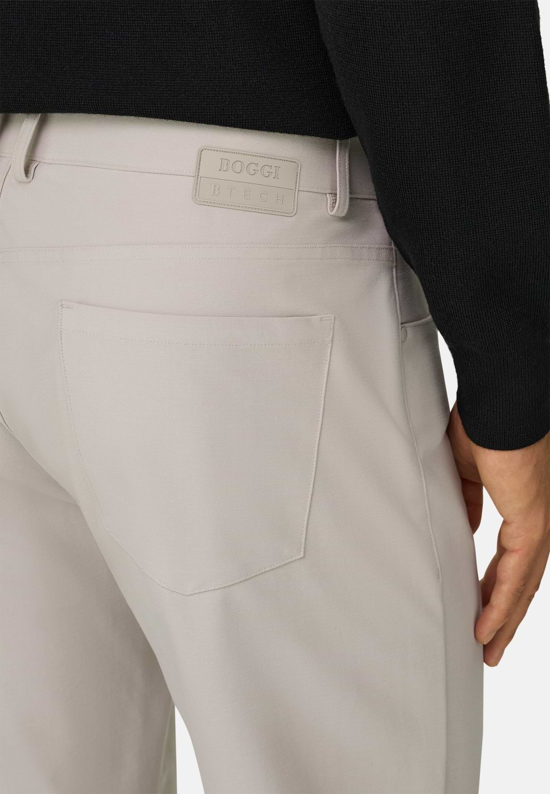 Jeans in Technical Fabric B Tech, Sand, hi-res, 3